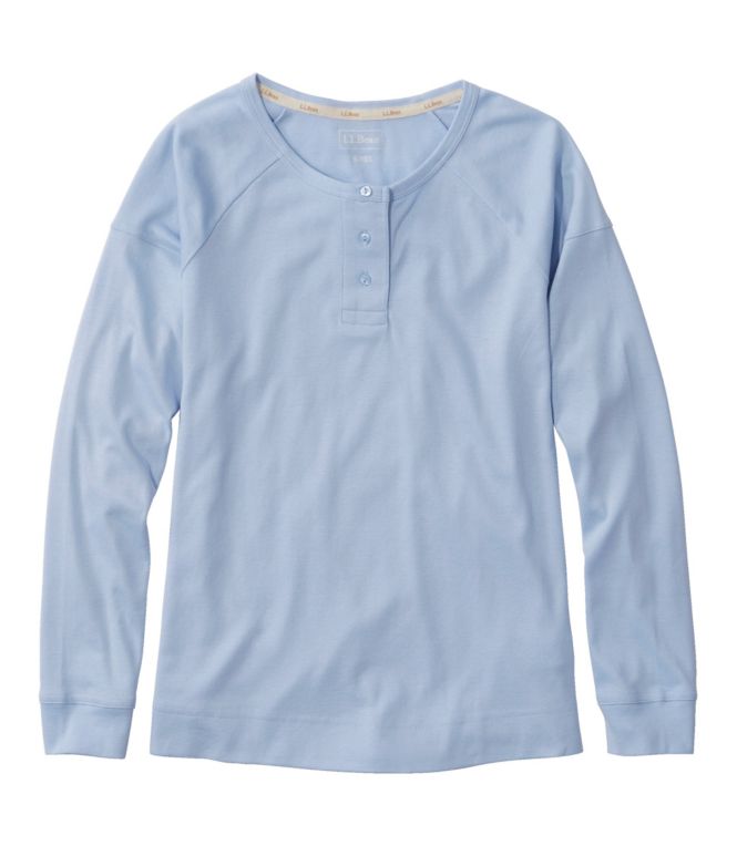 Women's Restorative Sleepwear, Long-Sleeve Henley