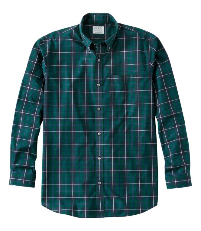 Men's Wrinkle-Free Kennebunk Sport Shirt, Traditional Fit Check
