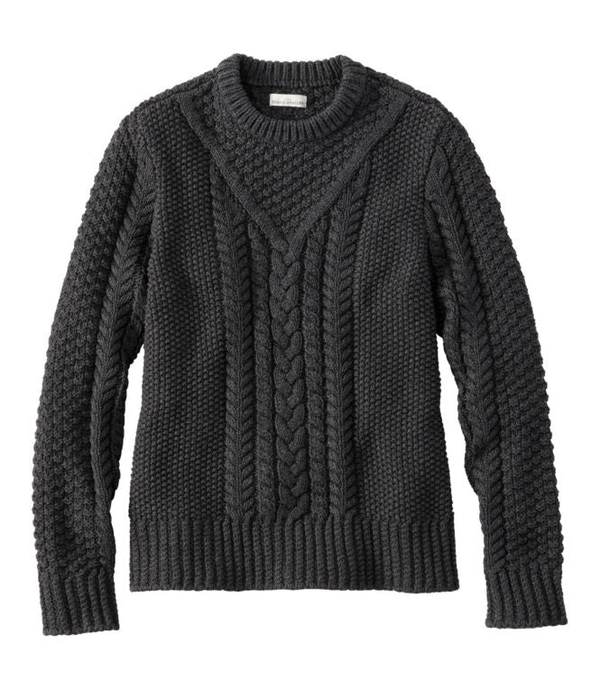 Women's Signature Cotton Fisherman Sweater, Pullover