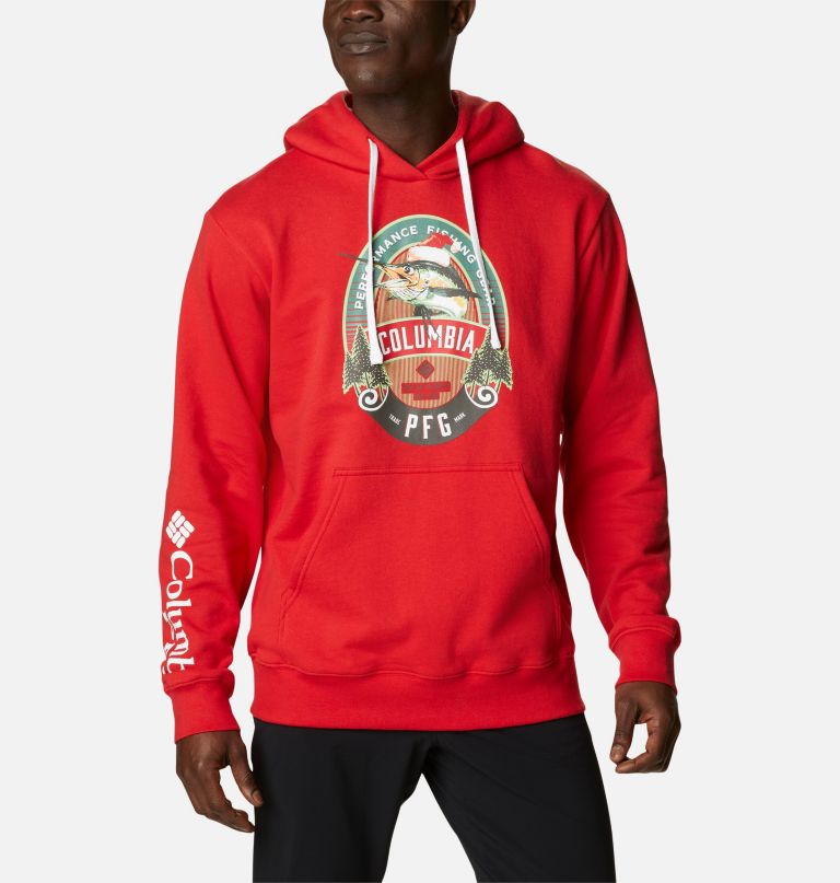 Columbia Men' PFG Vintag Sig Hoodie