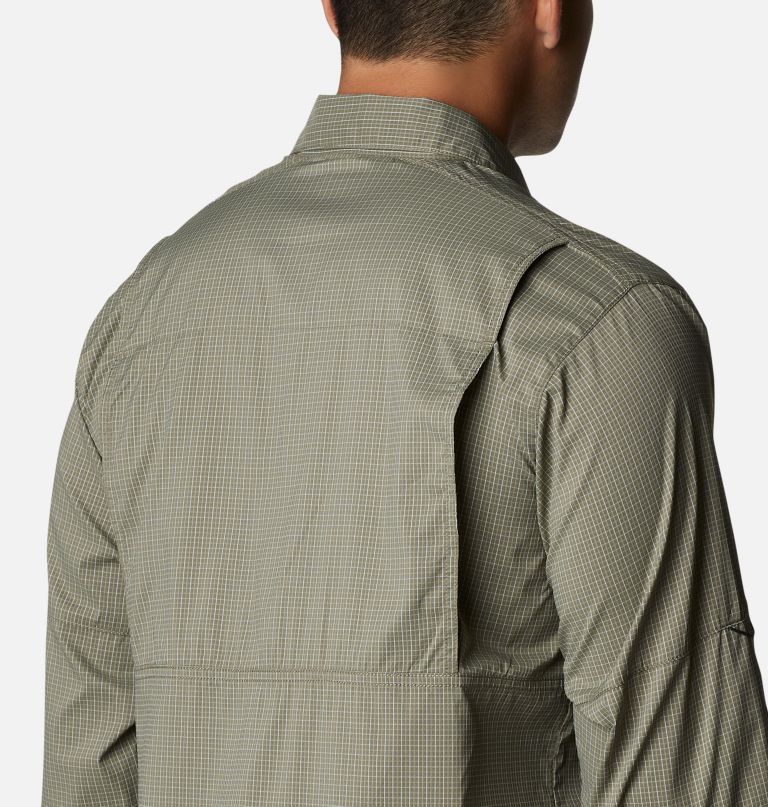 Columbia Men' Silve Ridg Lit Plaid Lon Sleev Shirt