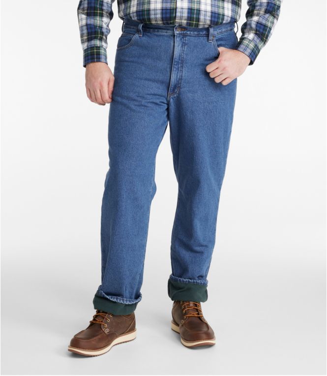 Men's Double L? Jeans, Classic Fit, Fleece-Lined