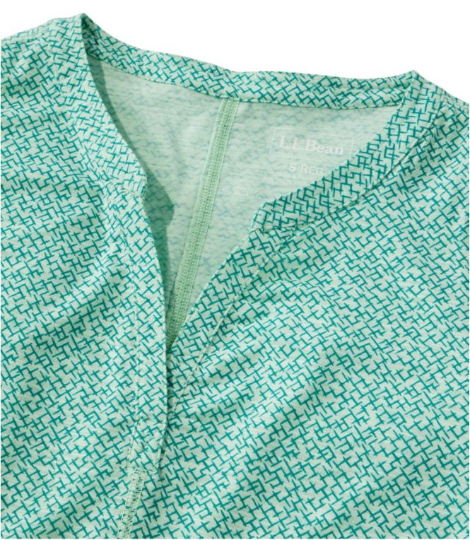 Women's Streamside Tank, Splitneck Print